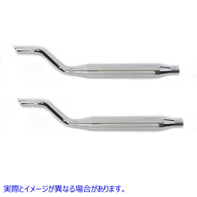 30-0565 アップスイープマフラーキット 取寄せ Vツイン Upsweep Muffler Kit (検索用／