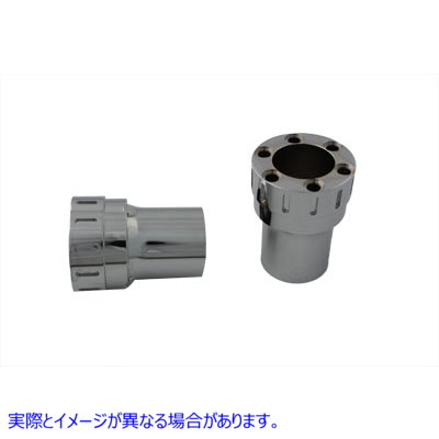 30-0576 6 ガンエキゾーストパイプエンドセット Six Gun Exhaust Pipe End Set 取寄せ Vツイン (検索用／