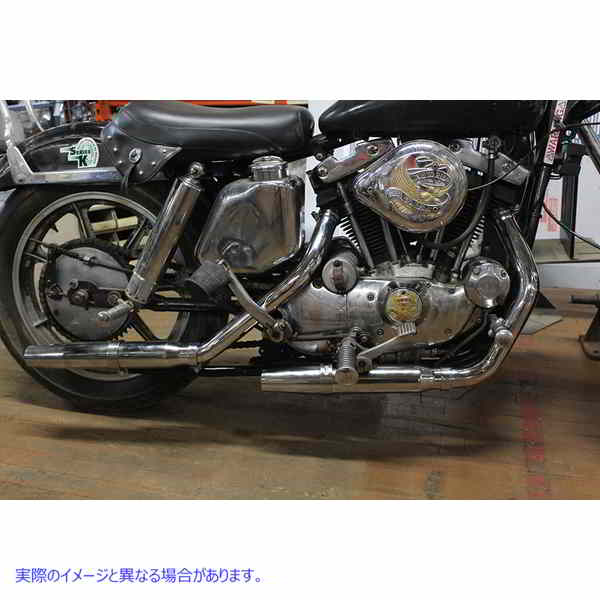 30-0616 XL エキゾーストシステム クローム 取寄せ Vツイン Tapered Muffler Exhaust Kit Chrome (検索用／