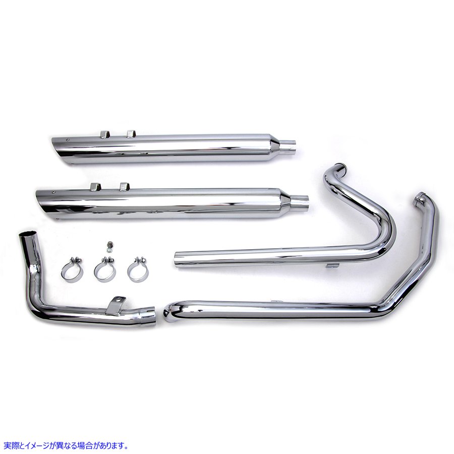 30-0621 ツーリング クロスオーバー エキゾースト ヘッダー システム クローム Touring Crossover Exhaust Header System Chrome