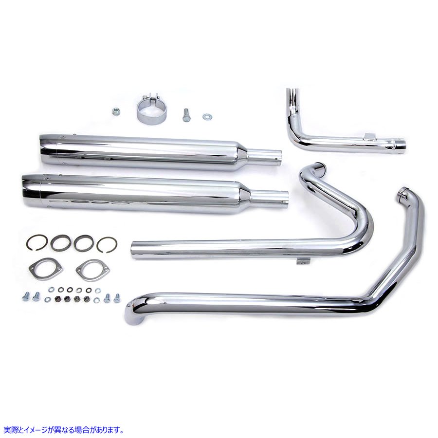 30-0631 ツーリング クロスオーバー エキゾースト ヘッダー システム クローム Touring Crossover Exhaust Header System Chrome