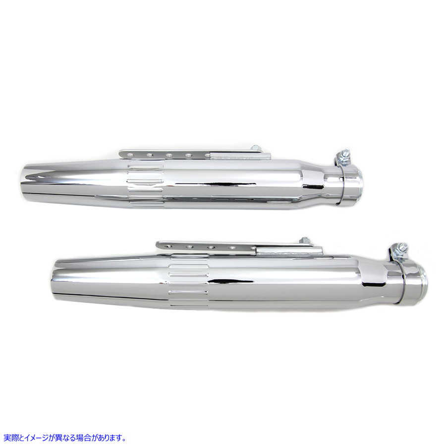 30-0642 ワイアットガトリングテーパードマフラーセット Wyatt Gatling Tapered Muffler Set 取寄せ Vツイン (検索用／