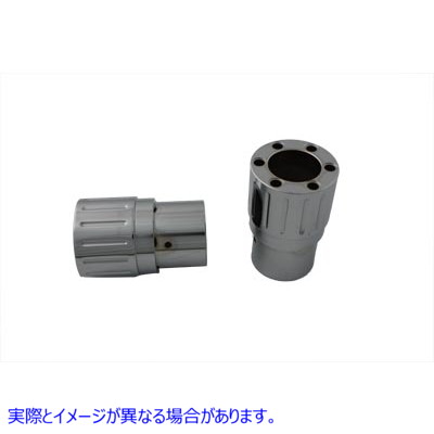 30-0789 6 ガンエキゾーストパイプエンドセット Six Gun Exhaust Pipe End Set 取寄せ Vツイン (検索用／