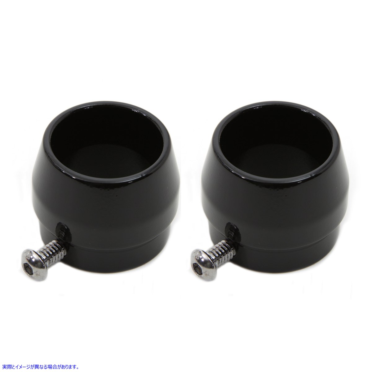 30-0800 1-3/4 ストレートパイプエキゾースト用グロスブラックチップ Gloss Black Tips for 1-3/4 Straight Pipe Exhausts 取寄