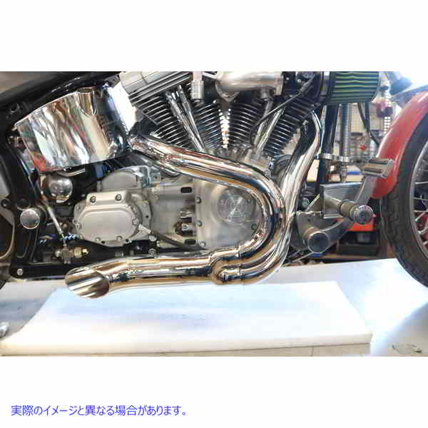 30-0835 クローム ワイアット ガトリング 2 into 1 排気管ヘッダー キット Chrome Wyatt Gatling 2 into 1 Exhaust Pipe Header