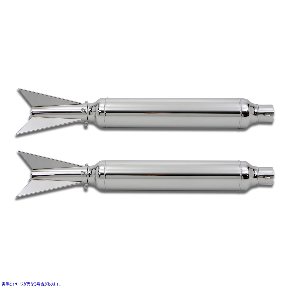 30-0872 Dual Three Fin Rocket Muffler Kit 取寄せ Vツイン (検索用／