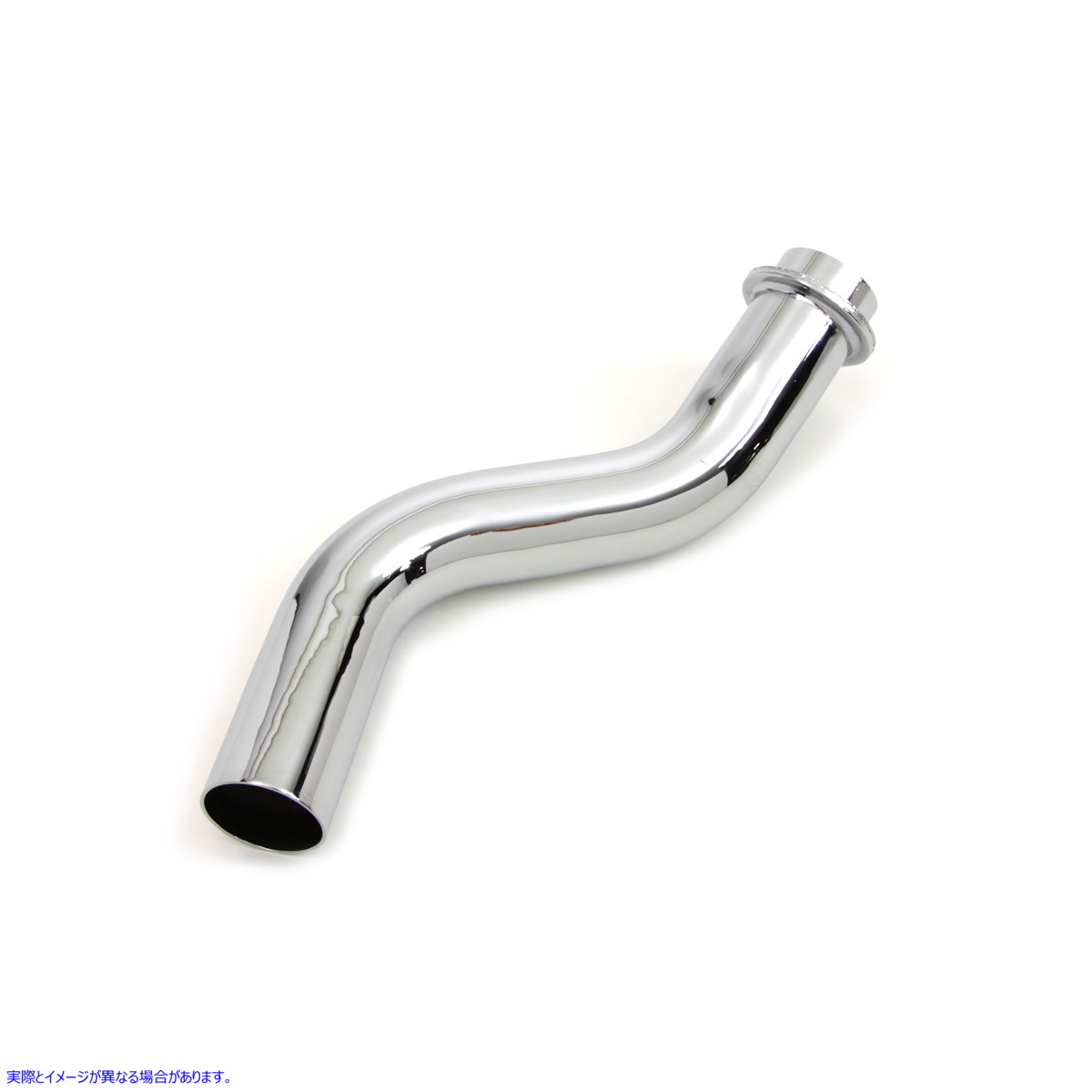 30-0983 クロームリアシリンダーエキゾーストパイプ 取寄せ Vツイン Chrome Rear Cylinder Exhaust Pipe (検索用／65493-66