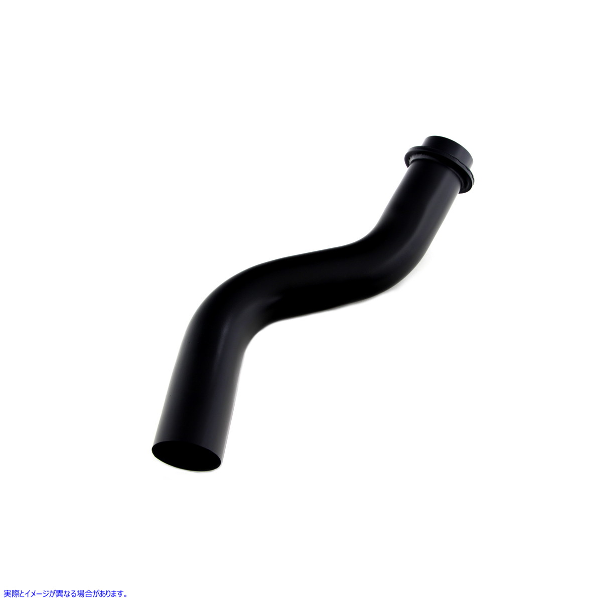 30-0998 ブラックリアシリンダーエキゾーストヘッダーパイプ 取寄せ Vツイン Black Rear Cylinder Exhaust Header Pipe (検索用