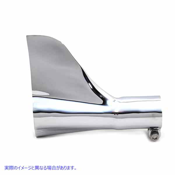 30-0999 ブロンクスマフラーテールクローム Bronx Muffler Tail Chrome 取寄せ Vツイン (検索用／