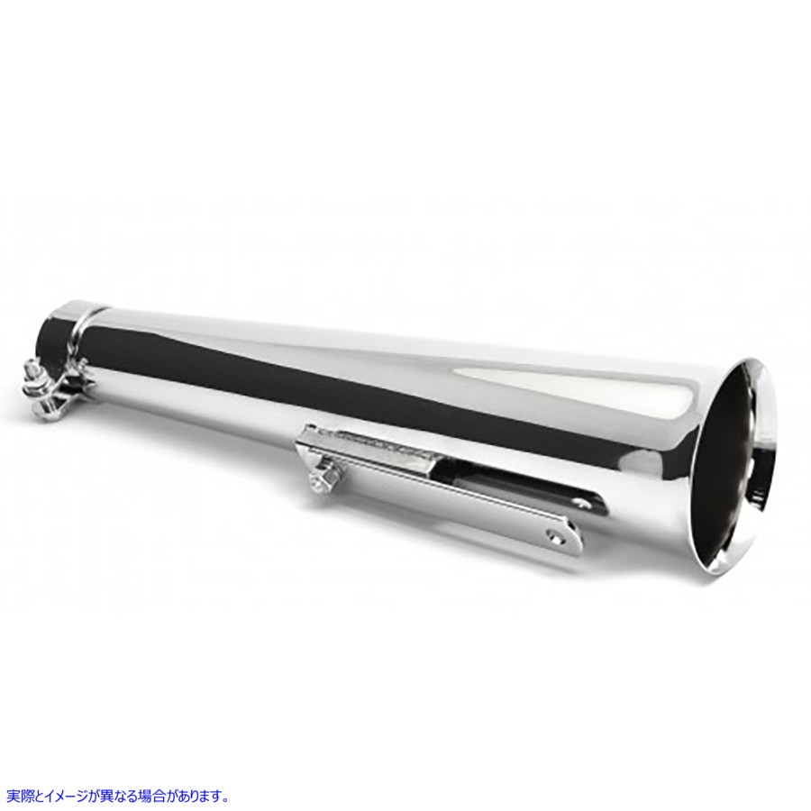 30-1025 クロームメガホン ウィドウトラストマフラー Chrome Megaphone Widow Trust Muffler 取寄せ Vツイン (検索用／