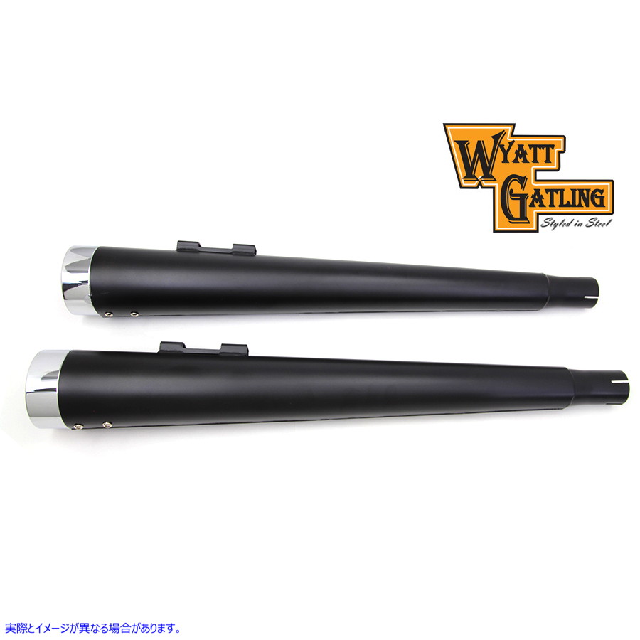 30-1303 ワイアットガトリングマフラーセット（ボルテックスチップ付き） Wyatt Gatling Muffler Set with Vortex Tips 取寄せ V