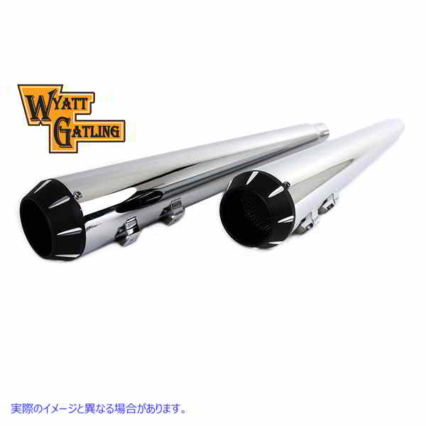 30-1603 ワイアット ガトリング マフラー セット (テーパーチップ付き) Wyatt Gatling Muffler Set with Tapered Tips 取寄せ V