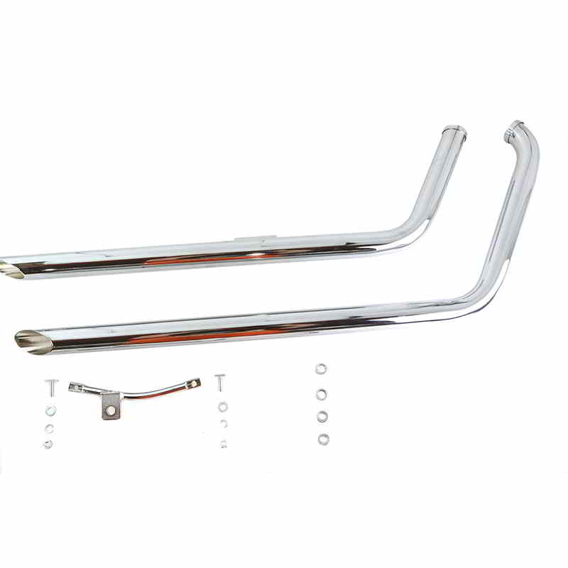 30-1878 40インチショットガンエキゾーストドラッグパイプセット 取寄せ Vツイン 40 inch Shotgun Exhaust Drag Pipe Set (検索