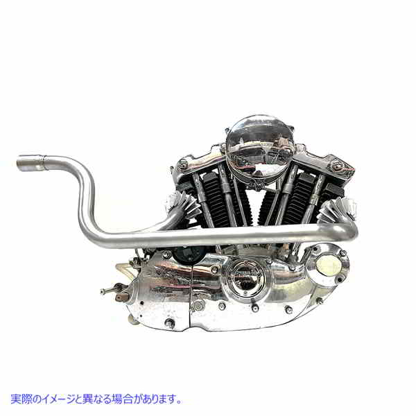 30-1888 生のXLCHハイヘッダーパイプ Raw XLCH Hi-Header Pipe 取寄せ Vツイン (検索用／ V-Twin