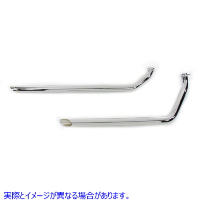 30-3158 40インチショットガンエキゾーストドラッグパイプセット 取寄せ Vツイン 40 inch Shotgun Exhaust Drag Pipe Set (検索