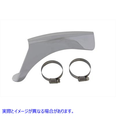 30-3220 左垂直排気熱シールド 取寄せ Vツイン Left Vertical Exhaust Heat Shield (検索用／65707-77