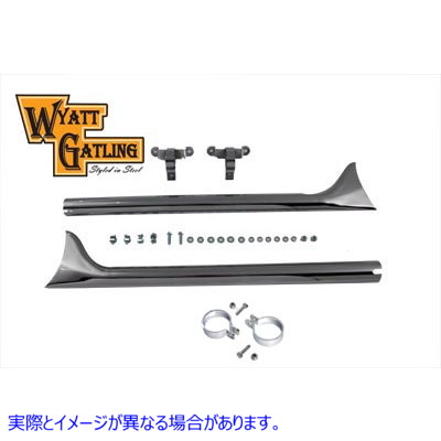 30-3251 ワイアット ガトリング ストレート フィッシュテール キット Wyatt Gatling Straight Fishtail Kit 取寄せ Vツイン (検