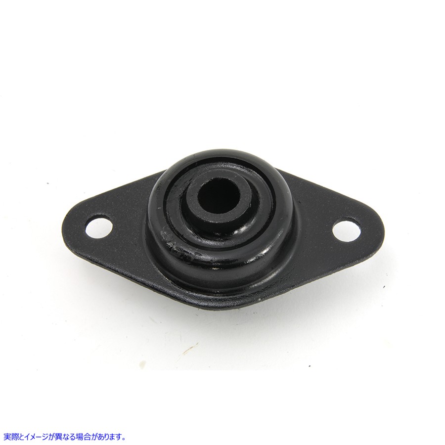 31-0121 ブラックラバーISOフロントエンジンマウント Black Rubber ISO Front Engine Mount 取寄せ Vツイン (検索用／16207-79B