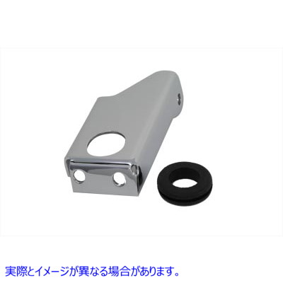 31-0130 バッテリー トレイ サポート キャリア ブラケット クローム 取寄せ Vツイン Battery Tray Support Carrier Bracket Chro