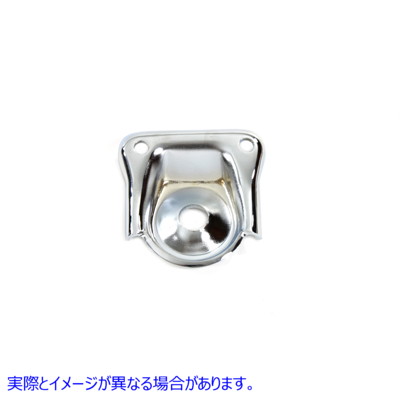 31-0142 ヘッドランプマウントブラケット クローム 取寄せ Vツイン Headlamp Mount Bracket Chrome (検索用／67810-48