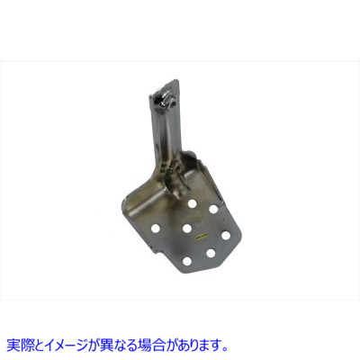 31-0168 クローム整流器レギュレーターブラケットマウント 取寄せ Vツイン Chrome Rectifier Regulator Bracket Mount (検索用／