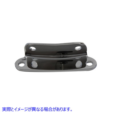 31-0192 クロームオイルタンク リアフェンダーマウントブラケット 取寄せ Vツイン Chrome Oil Tank Rear Fender Mount Bracket (