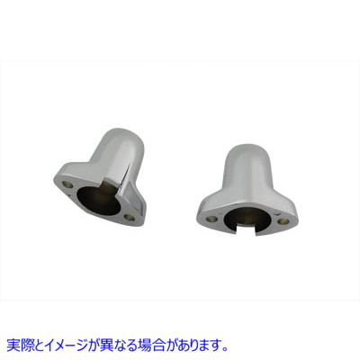 31-0266 クローム ウインカー スタンション Chrome Turn Signal Stanchion 取寄せ Vツイン (検索用／68519-68