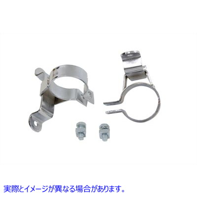 31-0280 1-7/8インチマフラーハンガークランプセット 1-7/8 inch Muffler Hanger Clamp Set 取寄せ Vツイン (検索用／