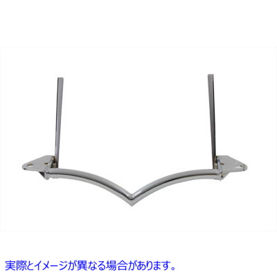 31-0311 クローム V スタイル スポットランプ ブラケット Chrome V-Style Spotlamp Bracket 取寄せ Vツイン (検索用／