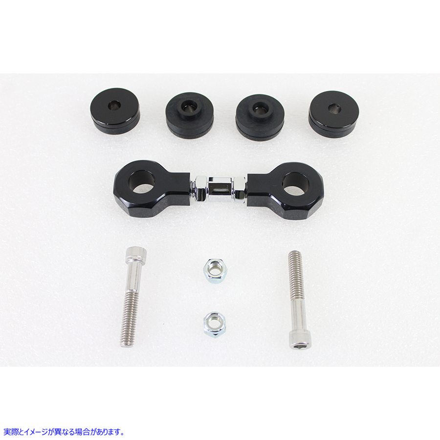 31-0363 トップ エンジン マウント スタビライザー キット ブラック Top Engine Mount Stabilizer Kit Black 取寄せ Vツイン (検