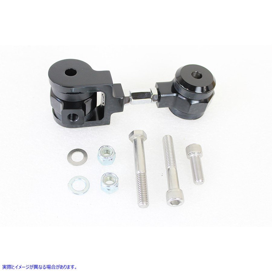 31-0365 トップ エンジン マウント スタビライザー キット ブラック Top Engine Mount Stabilizer Kit Black 取寄せ Vツイン (検