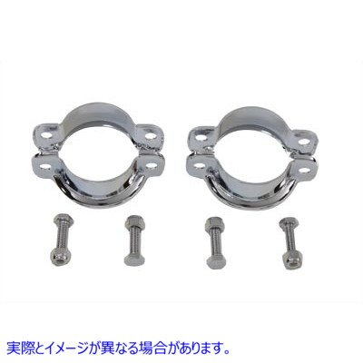 31-0450 マフラーインレットクランプセット Muffler Inlet Clamp Set 取寄せ Vツイン (検索用／65722-85B