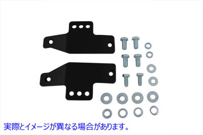 31-0461 ブラック シート手すりマウント キット Black Seat Handrail Mount Kit 取寄せ Vツイン (検索用／