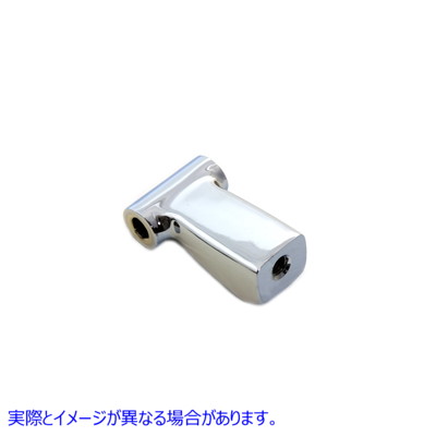 31-0576 Bates ヘッドランプ マウンティング ブロック クローム Bates Headlamp Mounting Block Chrome 取寄せ Vツイン (検索用