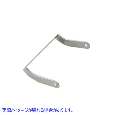 31-0603 ヘッドランプ サイド マウント ブラケット クローム Headlamp Side Mount Bracket Chrome 取寄せ Vツイン (検索用／ Pau