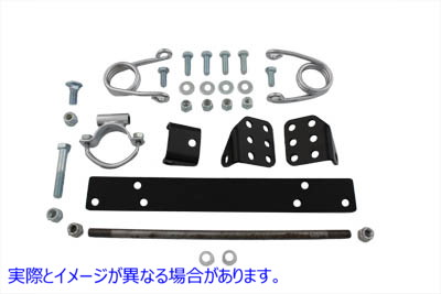 31-0606 ポリスタイプ ソロシートマウントキット 取寄せ Vツイン Police Type Solo Seat Mount Kit (検索用／
