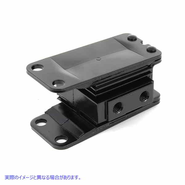 31-0607 ブラックのリアエンジンマウント Black Rear Engine Mount 取寄せ Vツイン (検索用／47564-90B