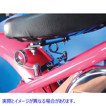 31-0608 クロームヘアピンソロシートマウントキット Chrome Hair Pin Solo Seat Mount Kit 取寄せ Vツイン (検索用／