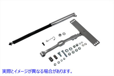 31-0614 クロームレプリカシートポストとTキット 取寄せ Vツイン Chrome Replica Seat Post and T Kit (検索用／