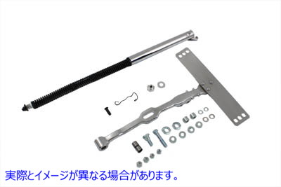 31-0615 クロームレプリカシートポストとTキット 取寄せ Vツイン Chrome Replica Seat Post and T Kit (検索用／