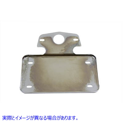 31-0632 テールランプナンバープレートホルダー横型 Tail Lamp License Plate Holder Horizontal 取寄せ Vツイン (検索用／