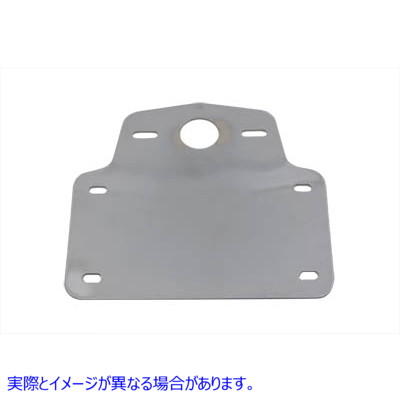 31-0637 テールランプナンバープレートホルダー横型 Tail Lamp License Plate Holder Horizontal 取寄せ Vツイン (検索用／ Paug