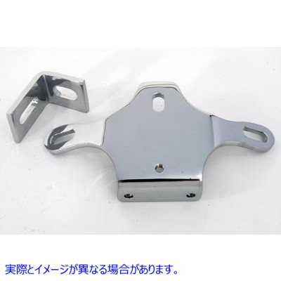 31-0657 クロームトップモーターマウントセット Chrome Top Motor Mount Set 取寄せ Vツイン (検索用／