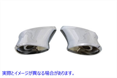31-0717 Chrome Turn Signal Mount Rear 取寄せ Vツイン (検索用／ V-Twin