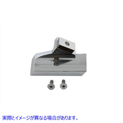 31-0727 クロームサイドマウントテールランプブラケット Chrome Side Mount Tail Lamp Bracket 取寄せ Vツイン (検索用／