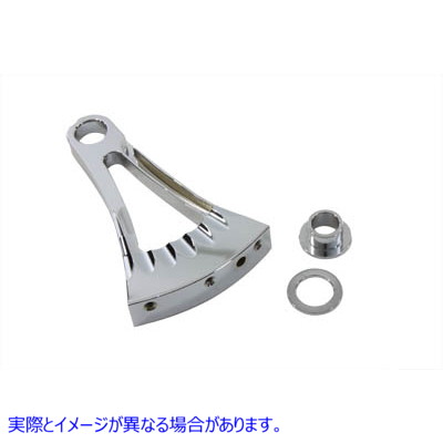 31-0732 サイドマウント テールランプ ブラケット カーブ Side Mount Tail Lamp Bracket Curved 取寄せ Vツイン (検索用／