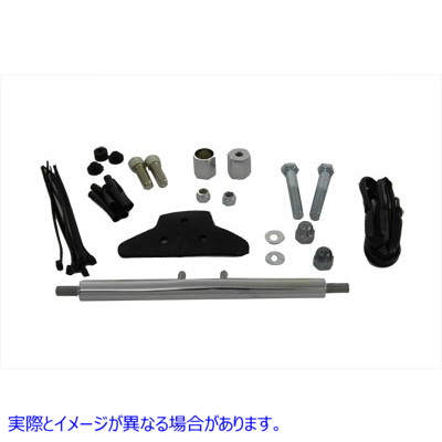 31-0776 クローム 7 インチ ローボーイズ ウインカー バー キット Chrome 7 inch Low Boyz Turn Signal Bar Kit 取寄せ Vツイン