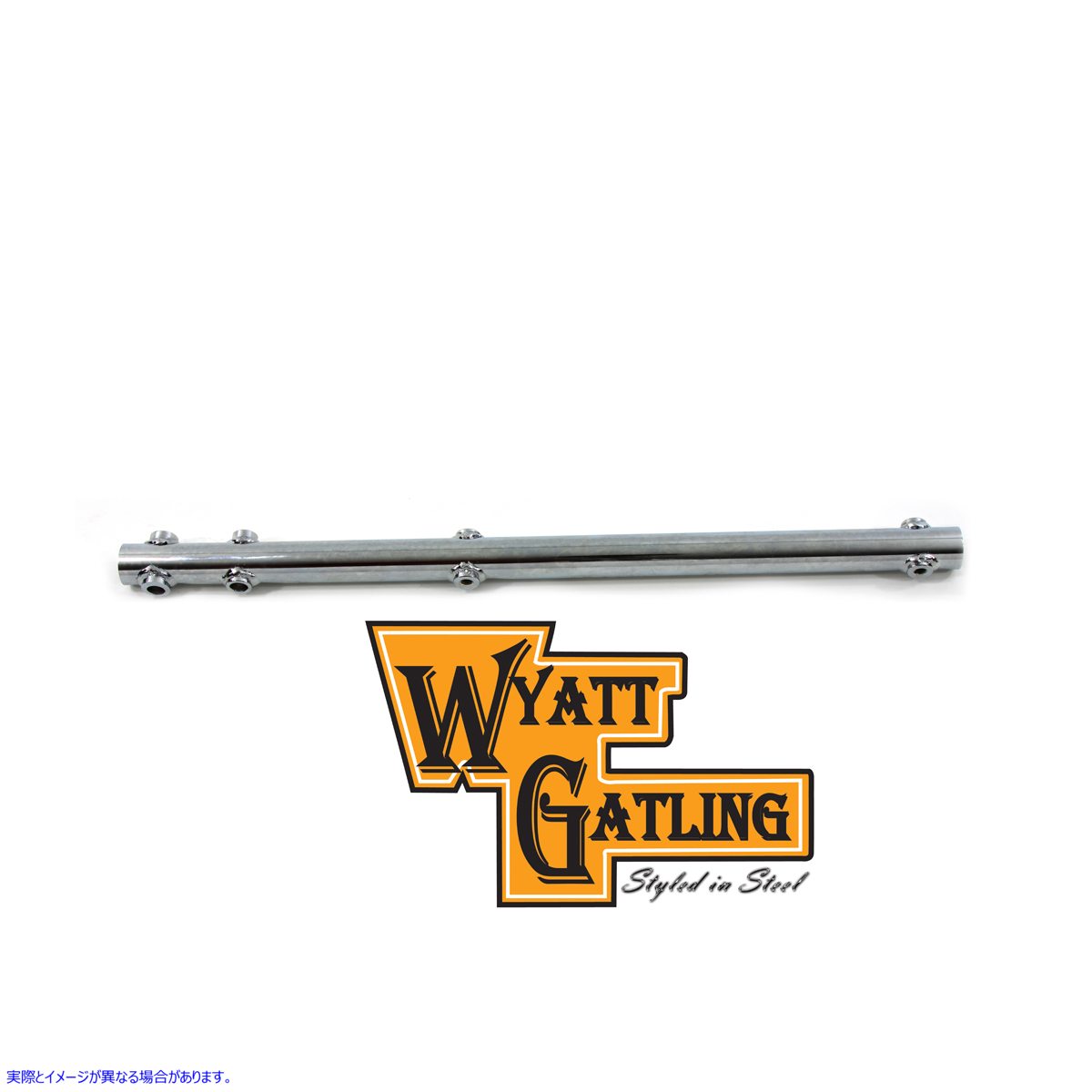 31-0815 ワイアット ガトリング クローム デュアル エキゾースト サポート Wyatt Gatling Chrome Dual Exhaust Support 取寄せ V