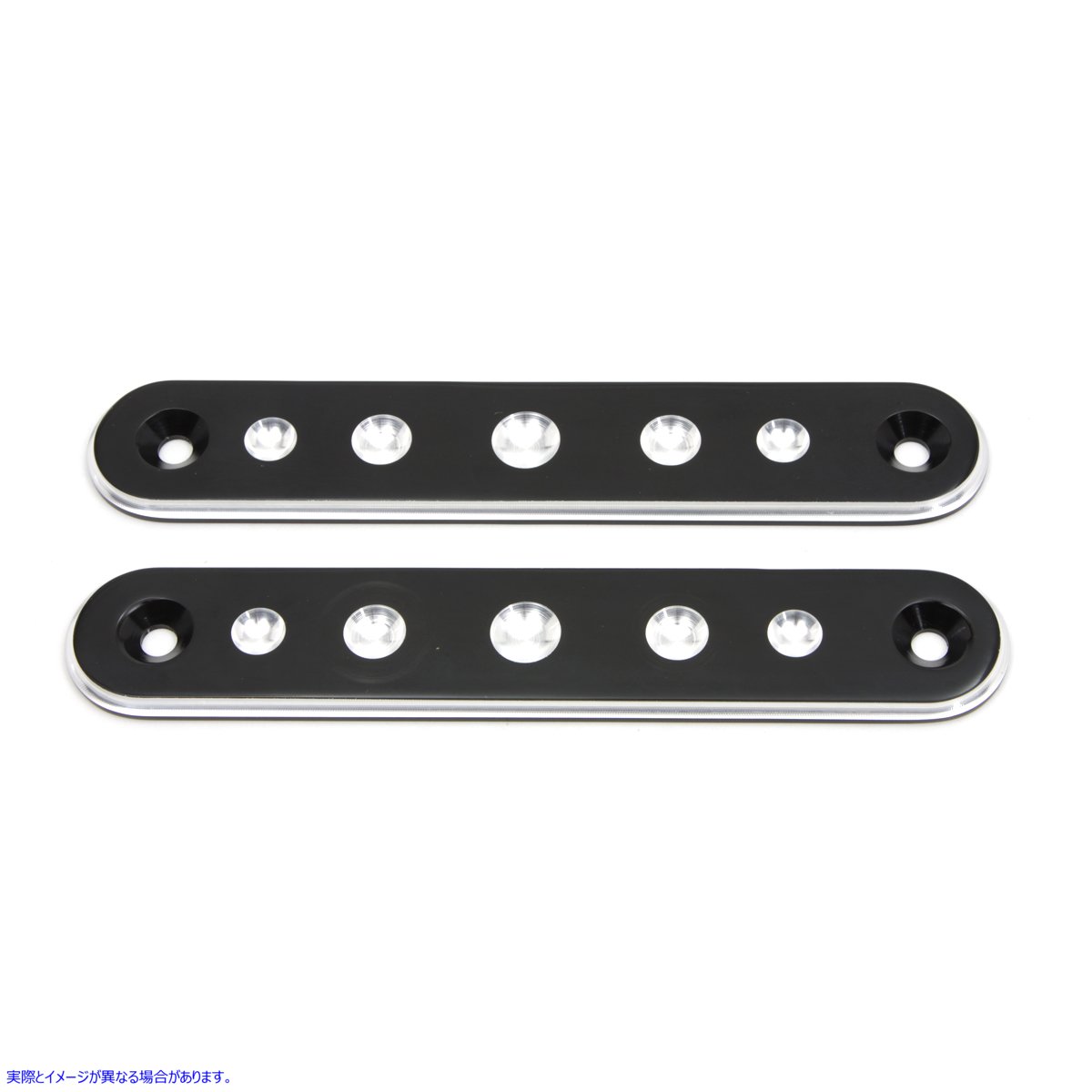 31-0829 ブラック スポットランプエリミネーター ブラケット セット Black Spotlamp Eliminator Bracket Set 取寄せ Vツイン (検