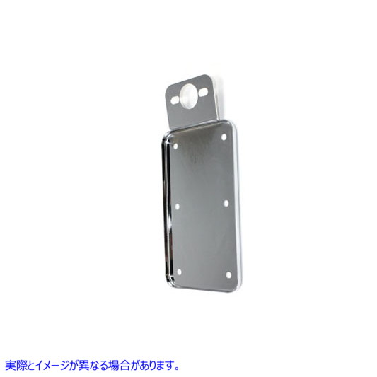 31-0872 テールランプ ライセンス プレート ホルダー クローム Tail Lamp License Plate Holder Chrome 取寄せ Vツイン (検索用